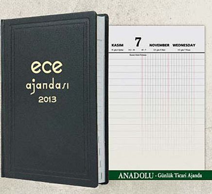 2013 Ece Ajanda - Anadolu (Ürün Kod:7)