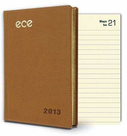 2013 Ece Ajanda - Kemer (Ürün Kodu: 14) Taba