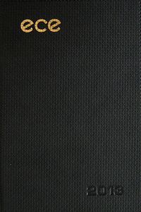 2013 Ece Ajanda - Datça (Ürün Kodu:15) Siyah