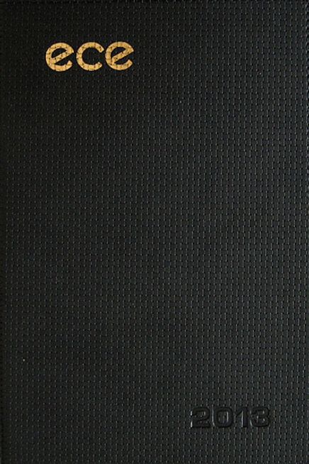 2013 Ece Ajanda - Datça (Ürün Kodu:15) Siyah