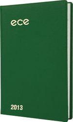 2013 Ece Ajanda - Kızılırmak (Ürün Kodu:50) Yeşil