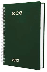 2013 Ece Ajanda - Fırat (Ürün Kodu:51) Yeşil