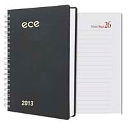 2013 Ece Ajanda - Fırat (Ürün Kodu:51) Siyah