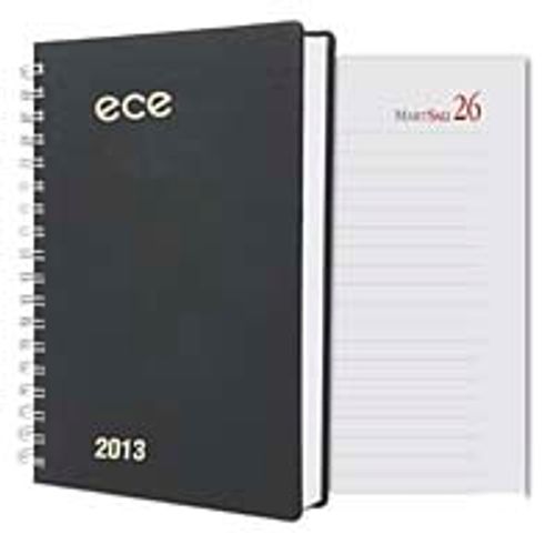 2013 Ece Ajanda - Fırat (Ürün Kodu:51) Siyah