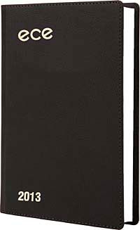 2013 Ece Ajanda - Gediz (Ürün Kodu:52) Siyah