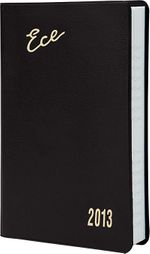 2013 Ece Ajanda Muhtıra Serisi 1P Cep (Ürün Kod:1) Siyah