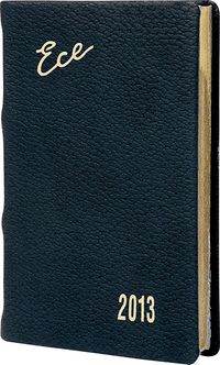 2013 Ece Ajanda - Muhtıra Serisi 1D Cep (Ürün Kod:1) Siyah