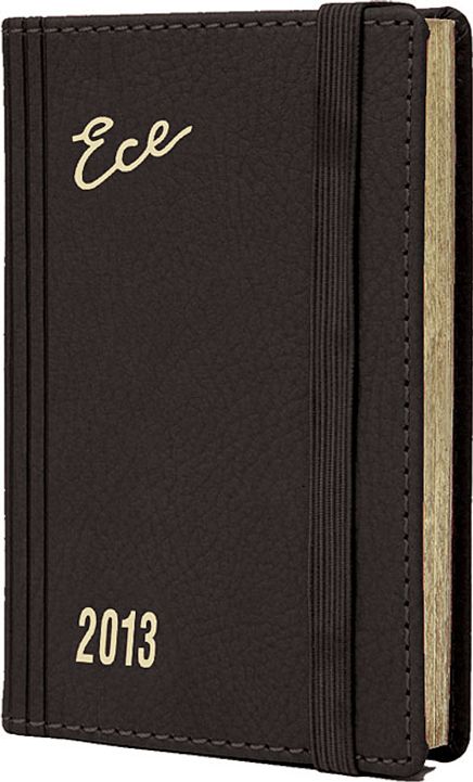 2013 Ece Ajanda - Muhtıra Serisi 1DL Cep (Ürün Kod:1) Siyah