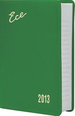 2013 Ece Ajanda - Muhtıra Serisi 2P Cep (Ürün Kod:2) Yeşil