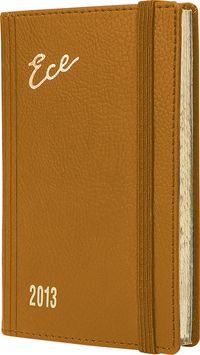 2013 Ece Ajanda - Muhtıra Serisi 3DL Cep (Ürün Kod:3) Taba