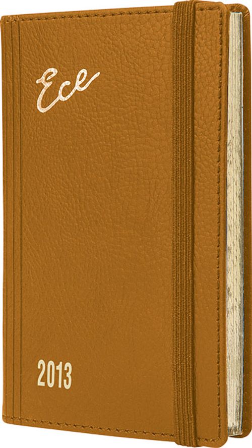 2013 Ece Ajanda - Muhtıra Serisi 3DL Cep (Ürün Kod:3) Taba