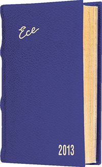 2013 Ece Ajanda - Muhtıra Serisi 5D Cep (Ürün Kod:5) Lacivert