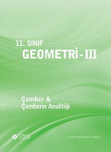 11. Sınıf Geometri 3 Çember-Çemberin Analitiği