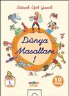 D&uuml;nya Masalları Dizisi -1 (10 Kitap) / Bitişik Eğik Yazılı D&uuml;nya Masalları