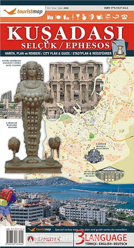 Touristmap Kuşadası / Selçuk / Efes Harita ve Rehberi