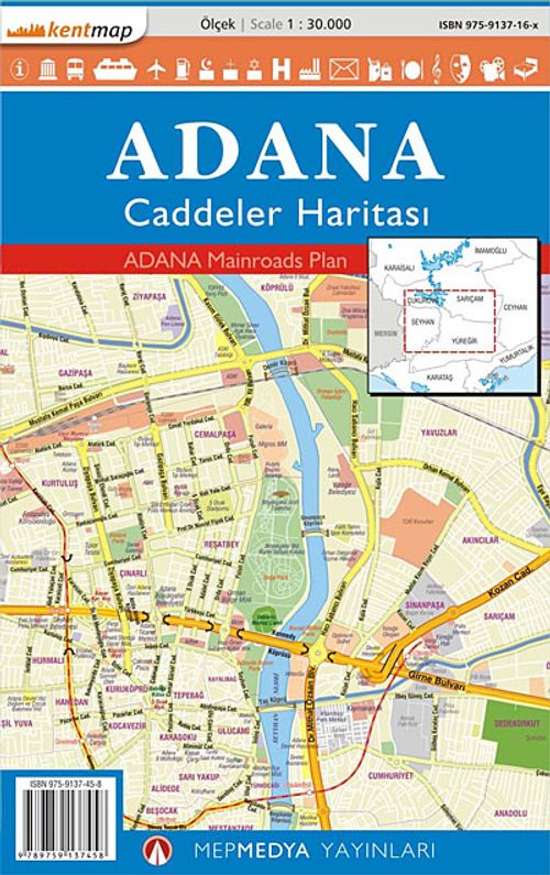 Adana Caddeler Haritası