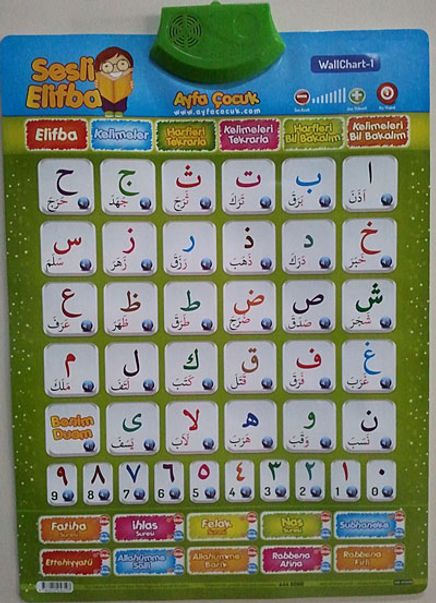 Sesli Elifba (3-7 Yaş) (Kod:201)