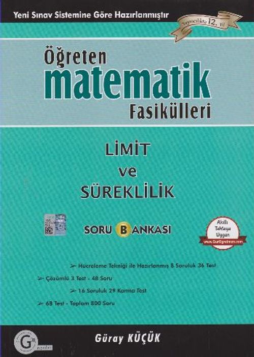 Öğreten Matematik Fasikülleri Limit ve Süreklilik Soru Bankası