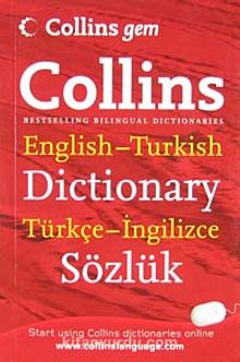 Collins Gem English-Turkish Dictionary / Türkçe - İngilizce Sözlük