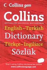 Collins Gem English-Turkish Dictionary / Türkçe - İngilizce Sözlük