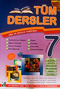 Tüm Dersler-7 / Konu Anlatımlı SBS ve Okula Yardımcı / Etkinlik Materyal Kitabı+Yaprak Testler+Cd İlaveli