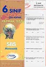 6. Sınıf Matematik Yaprak Test