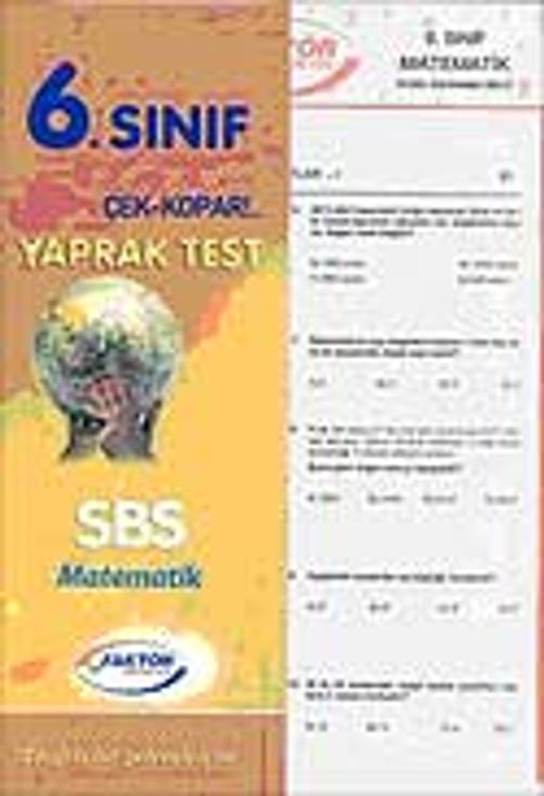 6. Sınıf Matematik Yaprak Test
