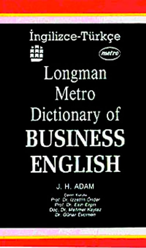 Longman Metro Dictionary of Business English & İngilizce-Türkçe