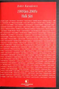 1900'den 2000'e Halk Şiiri