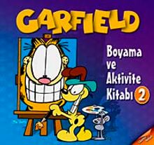 Garfield Boyama ve Aktivite Kitabı II