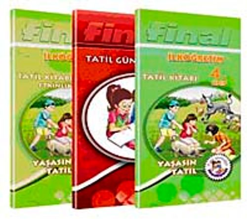 İlköğretim 4. Sınıf Tatil Kitabı (3 Kitap)