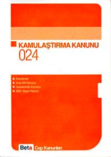 Kamulaştırma Kanunu / Cep Kitapları 024