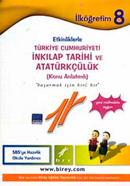 SBS 8. Sınıf Etkinliklerle T.C. İnkılap Tarihi ve Atatürkçülük (Konu Anlatımlı)