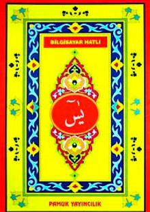 Bilgisayar Hatlı Kur'an-ı Kerim'den Sureler / Rahle Boy (Yas-085/P15)