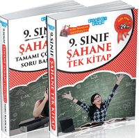 9. Sınıf Şahane Tek Kitap - Soru Bankası Hediyeli 