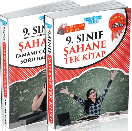 9. Sınıf Şahane Tek Kitap - Soru Bankası Hediyeli 