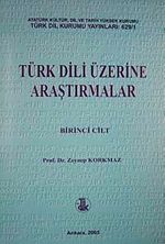 Türk Dili Üzerine Araştırmalar (2 Cilt Takım)