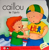 Caillou ve Tişörtü / Stikır Hediyeli