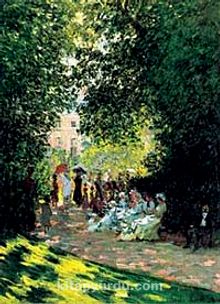 Monceau Parkı / Claude Monet (MCL 027-50x70) (Çerçevesiz)
