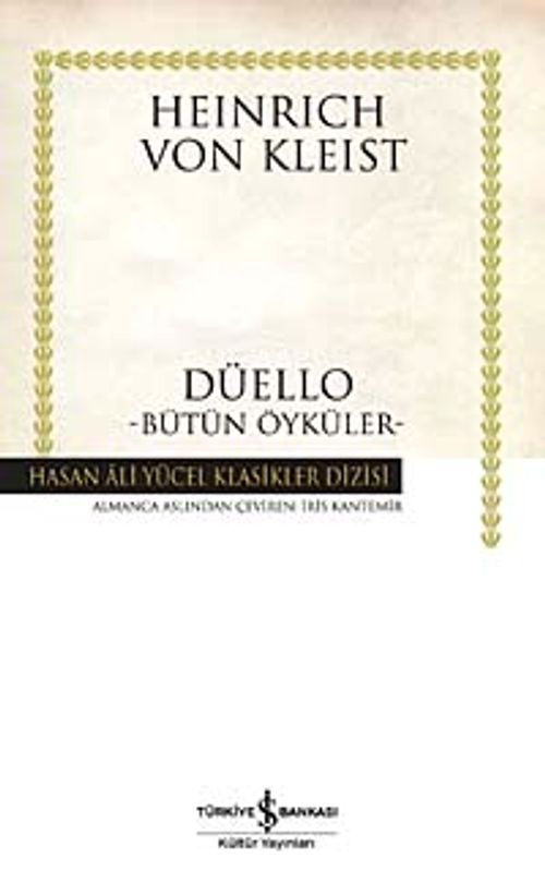 Düello-Bütün Öyküler (Ciltl)