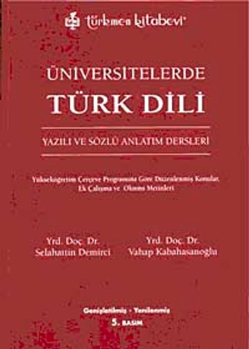 Üniversitelerde Türk Dili & Yazılı ve Sözlü Anlatım Dersleri