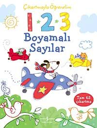 Çıkartmayla Öğrenelim - Boyamalı Sayılar