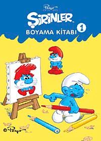 Şirinler Boyama Kitabı 1