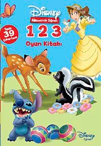 Disney Eğlenerek Öğren 1-2-3 Oyun Kitabı