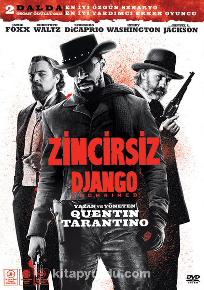 django unchained zincirsiz dvd imdb 8 4 quentin tarantino kitapyurdu com