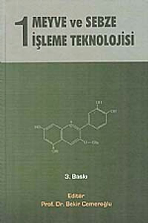 Meyve ve Sebze İşleme Teknolojisi 1