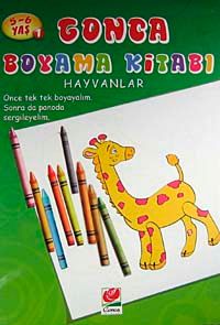 Hayvanlar / Gonca Boyama Kitabı -1
