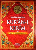 Bilgisayar Hatlı Kur'an-ı Kerim ve Renkli Türkçe Okunuşu (Cami Boy-Kod:133)
