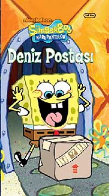 Sünger Bob Kare Pantolon Deniz Postası