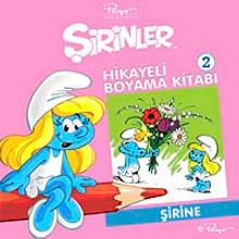 Şirinler Hikayeli Boyama Kitabı 2 / Şirine